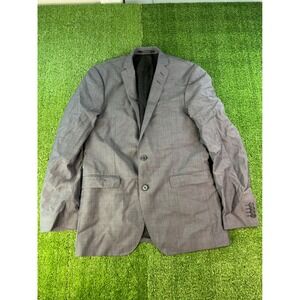 Tiger of Sweden Wool Men's Gray Suit Jacket Blazer Formal‎ Business Wear Size 48